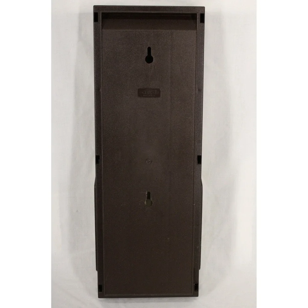 Cutco Knife Storage Tray Wall Mount 5 Slot Brown Cream Plastic